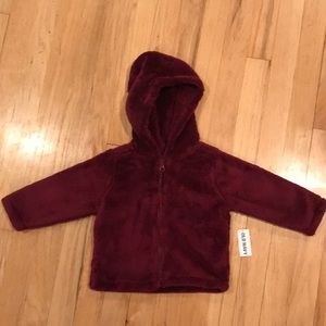 Old Navy girls hooded fleece, 12-18 months, NWT